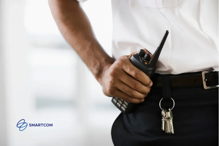 Walkie Talkie for Security Guards