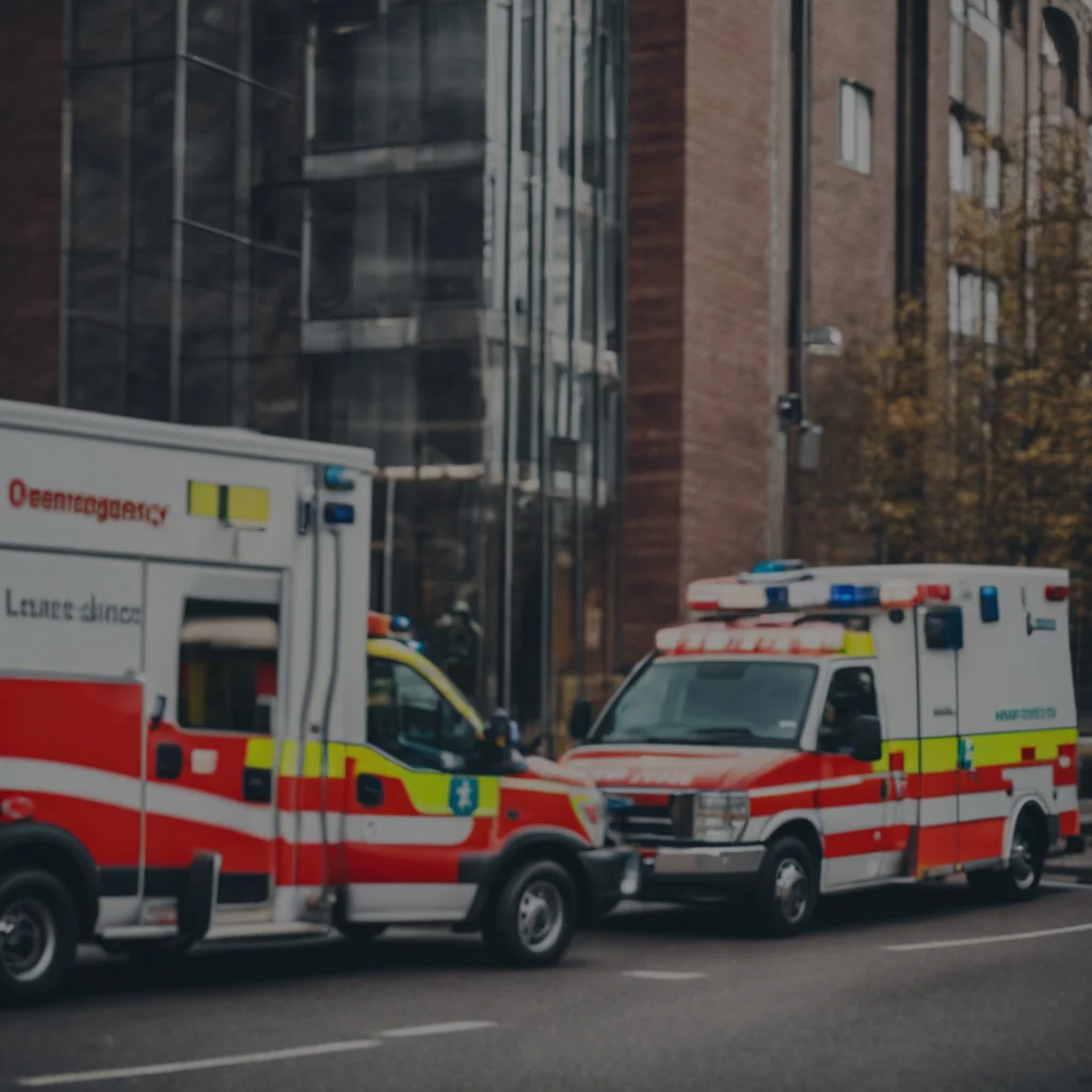 emergency services with ambulance includ